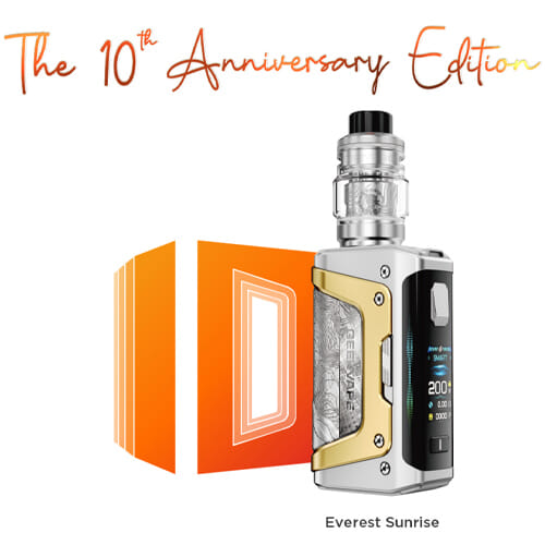 Design gravé Geekvape Legend 5 Everest Sunrise